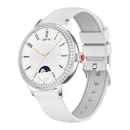 MyBat Pro Crown Diamond Smart Watch - Silver - RWDSW051-2.jpg