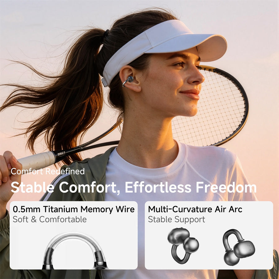 RWAN Clip Open-Ear Earbuds (LED Digital Display) - Black - RWEB001-4.jpg