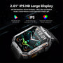 RWAN Smart Watch-1000mAh Battery 50-Day Standby Time, 2.01-inch HD Screen - Black - RWSW001-5.jpg