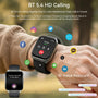 RWAN Smart Watch-1000mAh Battery 50-Day Standby Time, 1.83-inch 3D curved screen - Black - RWSW002-4.jpg