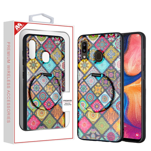 MyBat Mirror Hybrid Case for Samsung Galaxy A20 - Mediterranean - SAMA20HPCFSIM112-1.jpg