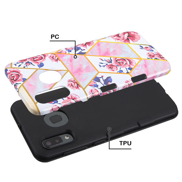 MyBat TUFF Subs Series Case for Samsung Galaxy A20 - Rose Marble - SAMA20HPCTUFFSBIM008-3.jpg