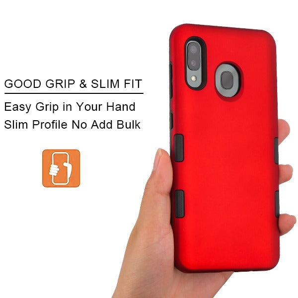 MyBat TUFF Subs Series Case for Samsung Galaxy A20 - Red - SAMA20HPCTUFFSBSO002-5.jpg