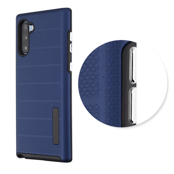 MyBat Fusion Protector Cover for Samsung Galaxy Note 10 (6.3) - Ink Blue Dots Textured / Black - SAMGN10HPCFSSO648-4.jpg