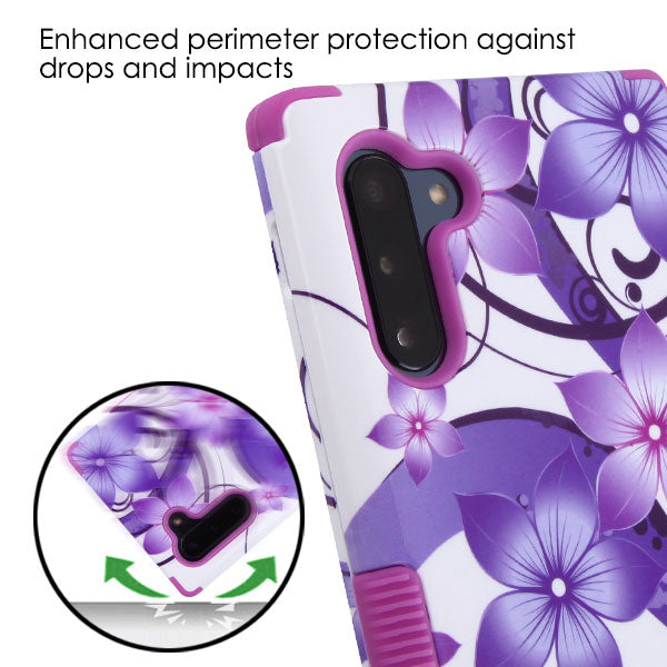 MyBat TUFF Series Case for Samsung Galaxy Note 10 (6.3) - Purple Hibiscus - SAMGN10HPCTUFFIM186-6.jpg