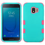 MyBat TUFF Series Case for Samsung J260 (Galaxy J2 Core)/Galaxy J2 Dash / Galaxy J2 Pure - Rubberized Teal Green / Electric Pink - SAMJ260HPCTUFFSO048WP-2.jpg