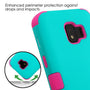 MyBat TUFF Series Case for Samsung J260 (Galaxy J2 Core)/Galaxy J2 Dash / Galaxy J2 Pure - Rubberized Teal Green / Electric Pink - SAMJ260HPCTUFFSO048WP-6.jpg