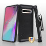 MyBat 3-in-1 Kinetic Hybrid Protector Cover Combo (with Black Holster)(with Full-coverage Screen Protector) for Samsung Galaxy S10 5G - Black / Black - SAMS105GHPCKINCMB001-1.jpg