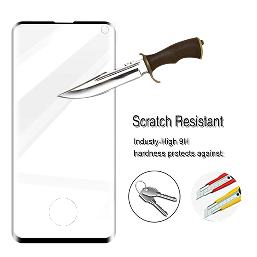 MyBat Full Coverage Tempered Glass Screen Protector for Samsung Galaxy S10 - Black - SAMS10LCDSCPR83A-5.jpg