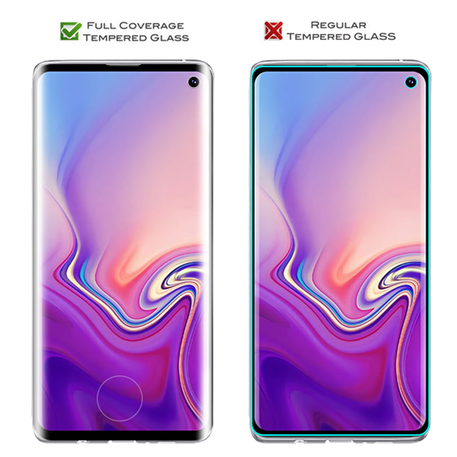 MyBat Full Coverage Tempered Glass Screen Protector for Samsung Galaxy S10 - Black - SAMS10LCDSCPR83A-7.jpg