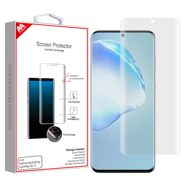 MyBat Screen Protector (with Curved Coverage) for Samsung Galaxy S20 PLUS (6.7) / Galaxy S20 Plus 5G - Clear - SAMS20PLCDSCPR01C-1.jpg