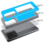 MyBat Poket Hybrid Protector Cover (with Back Film) for Samsung Galaxy S20 Ultra (6.9) - Blue / Gray - SAMS20UHPCPKT002-4.jpg