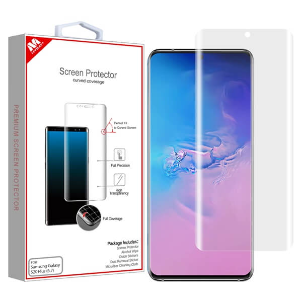 MyBat Screen Protector (with Curved Coverage) for Samsung Galaxy S20 Ultra (6.9) - Clear - SAMS20ULCDSCPR01C-1.jpg