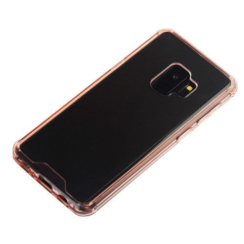 MyBat Sturdy Gummy Cover for Samsung Galaxy S9 - Highly Transparent Clear / Transparent Rose Gold - SAMS9CASKGM0143NP-4.jpg