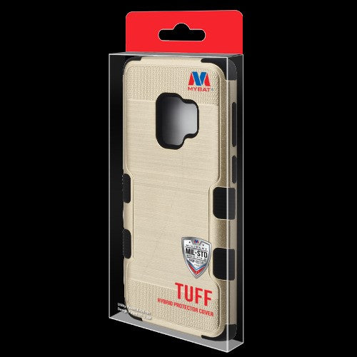 MyBat TUFF Series Case for Samsung Galaxy S9 - Gold Brushed / Black - SAMS9HPCTUFFSO705WP-7.jpg