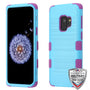 MyBat TUFF Series Case for Samsung Galaxy S9 - Metallic Baby Blue Brushed / Electric Purple - SAMS9HPCTUFFSO706WP-1.jpg