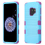MyBat TUFF Series Case for Samsung Galaxy S9 - Metallic Baby Blue Brushed / Electric Purple - SAMS9HPCTUFFSO706WP-2.jpg