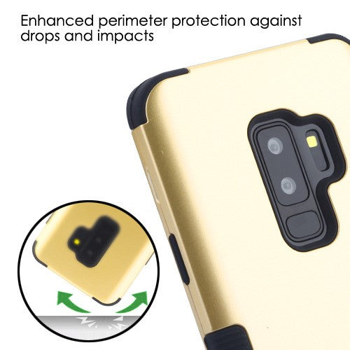 MyBat TUFF Series Case for Samsung Galaxy S9 Plus - Gold / Black - SAMS9PLUSHPCTUFFSO094WP-6.jpg