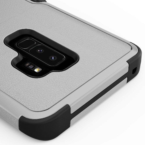 MyBat TUFF Series Case for Samsung Galaxy S9 Plus - Natural Gray / Black - SAMS9PLUSHPCTUFFSO258WP-4.jpg