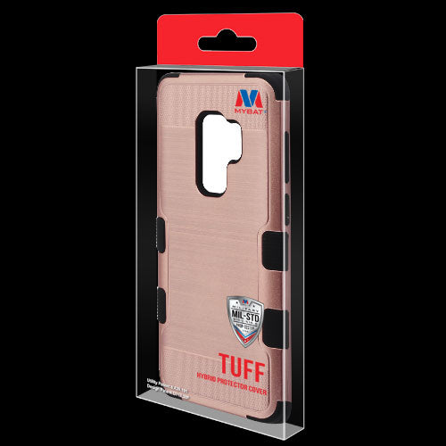 MyBat TUFF Series Case for Samsung Galaxy S9 Plus - Rose Gold Brushed / Black - SAMS9PLUSHPCTUFFSO703WP-7.jpg