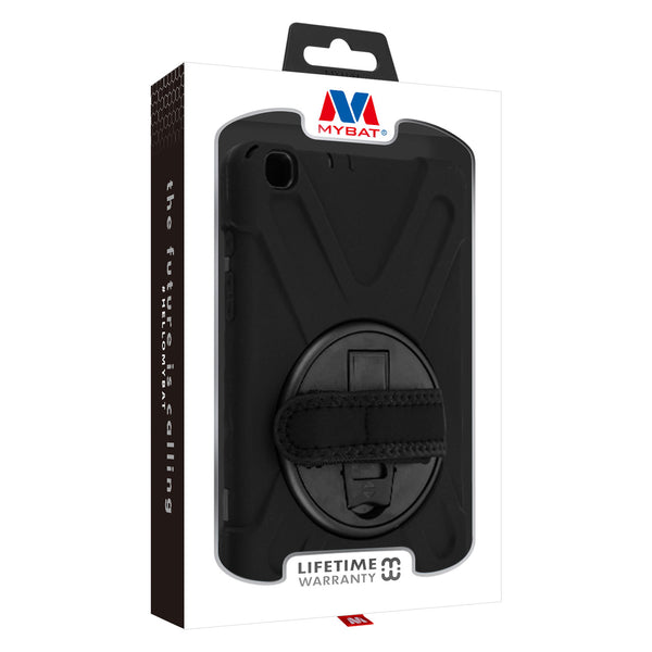MyBat Rotatable Stand Protector Cover (with Wristband) for Samsung T290 (Galaxy Tab A 8.0 (2019)) - Black / Black - SAMT290HPCRS001-6.jpg