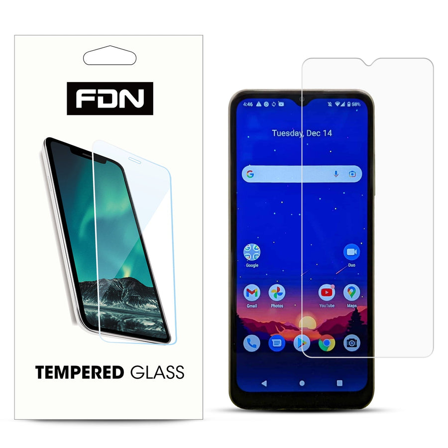 FDN Tempered Glass Screen Protector (2.5D) for Boost Celero 5G SC / Summit 5G Clear