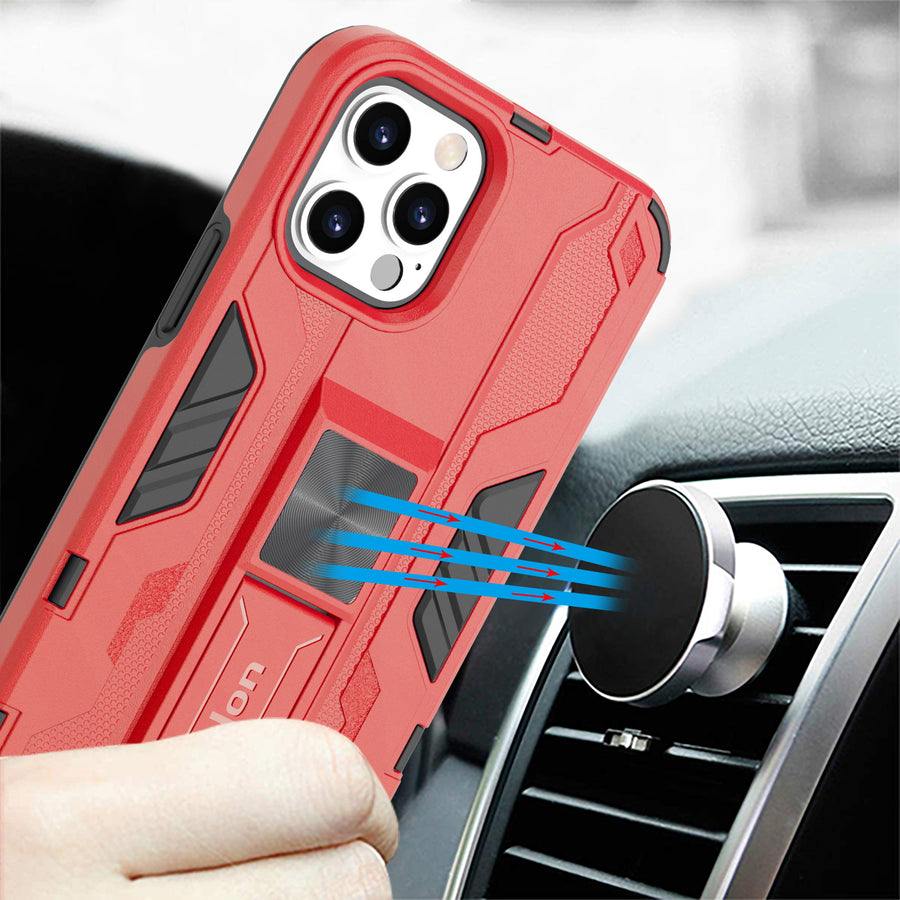 echelon Reflex Series Case w Kickstand for iPhone 12 / 12 Pro (6.1) - Red - SIP12PCSRSKS002-8.jpg