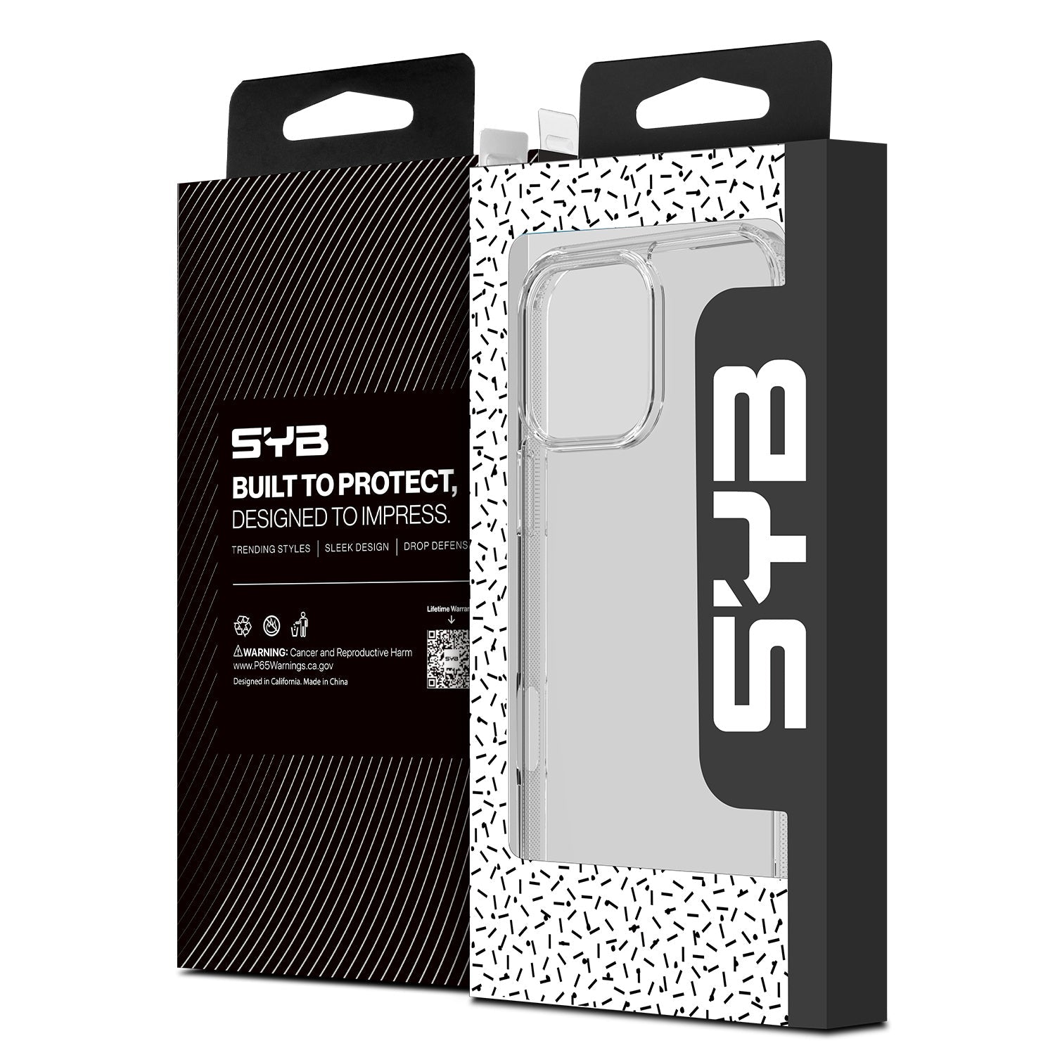 SYB Gummy Series Case for Apple iPhone 16 Pro - Clear
