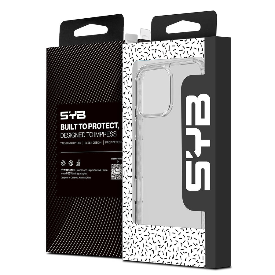 SYB Gummy Series Case for Apple iPhone 16 Pro - Clear