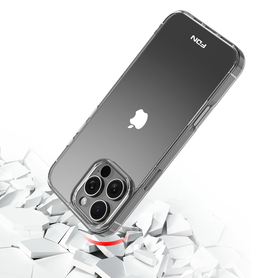 FDN Gummy Series Case for Apple iPhone 16 Pro Max - Clear - SIP16PMCSCAM0141-4.jpg