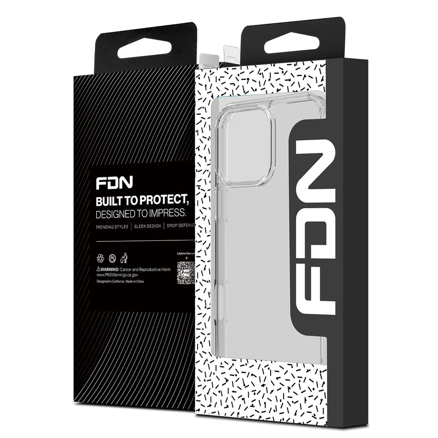 FDN Gummy Series Case for Apple iPhone 16 Pro Max - Clear - SIP16PMCSCAM0141-7.jpg