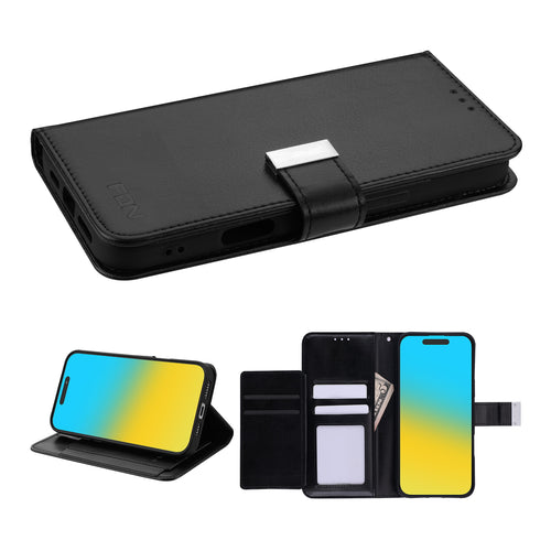 FDN MyJacket Wallet Xtra Series for Apple iPhone 16 Pro Max - Black / Black - SIP16PMPCMJG031-2.jpg