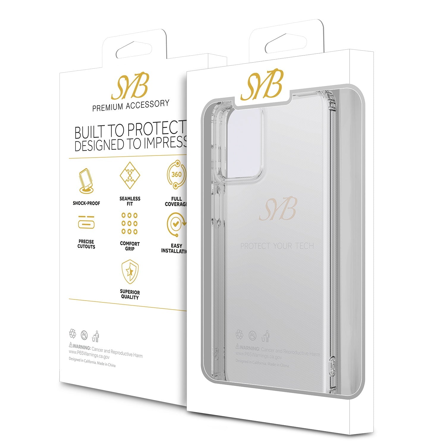 SYB Clear Series for Motorola Moto G 5G (2023) - Clear