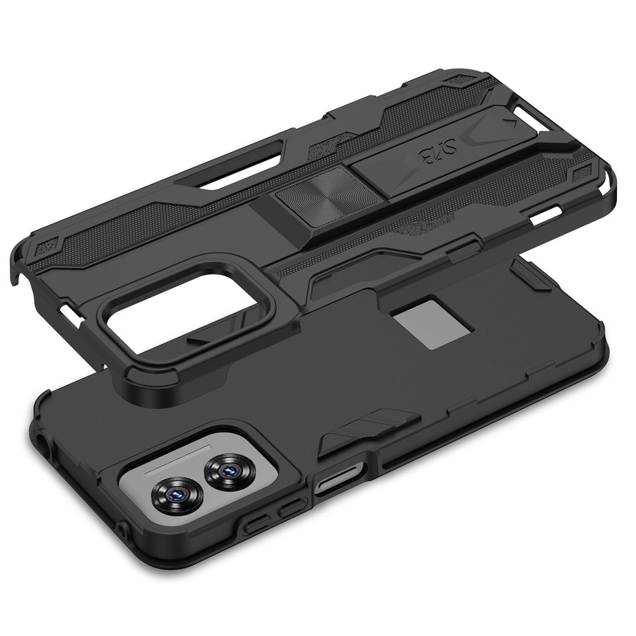 SYB Reflex Series Case w Kickstand for Motorola Moto G Play 4G (2024) - Black - SMGPY24CSRSKS001-7.jpg