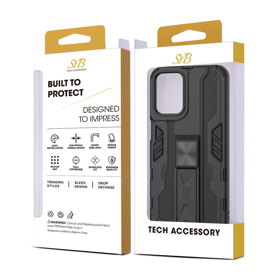 SYB Reflex Series Case w Kickstand for Motorola Moto G Play 4G (2024) - Black - SMGPY24CSRSKS001-9.jpg
