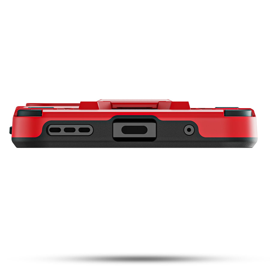 SYB Reflex Series Case w Kickstand for Motorola Moto G Play 4G (2024) - Red - SMGPY24CSRSKS002-5.jpg