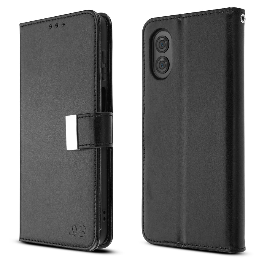 SYB Wallet Folio Case for Motorola Moto G Play 4G (2024) - Black / Black - SMGPY24PCMJG031-6.jpg