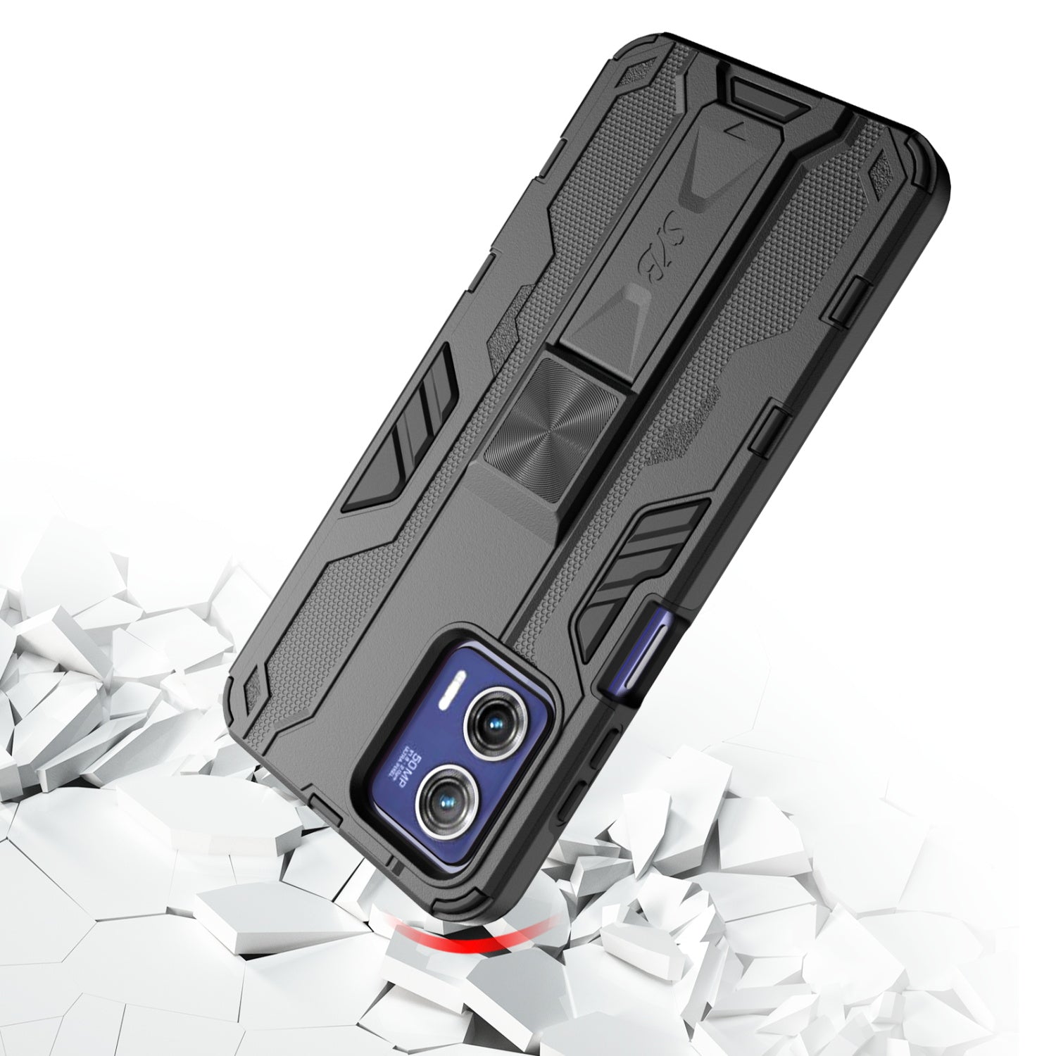 SYB Reflex Series Case w Kickstand for Motorola Moto G Stylus 5G (2023) - Black - SMGS5G23CSRSKS001-4.jpg
