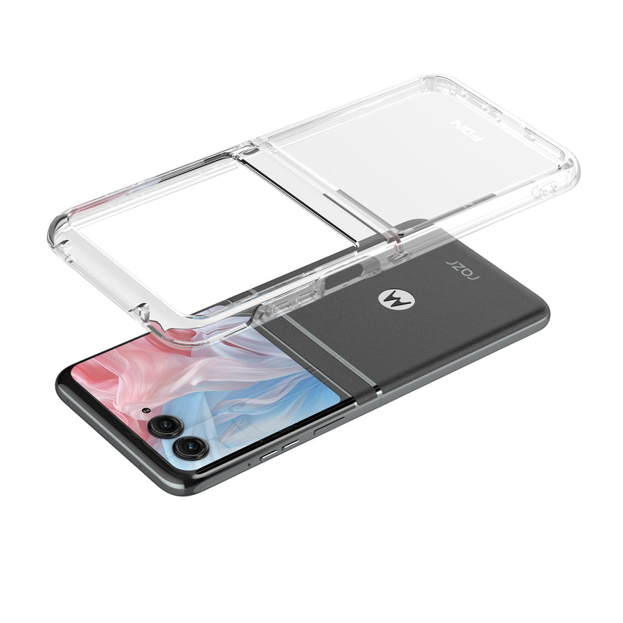 FDN Gummy Series Case for Motorola razr (2024) / razr (2025) / razr (2026) - Clear - SMRAZR4CSCAM0141A-7.jpg