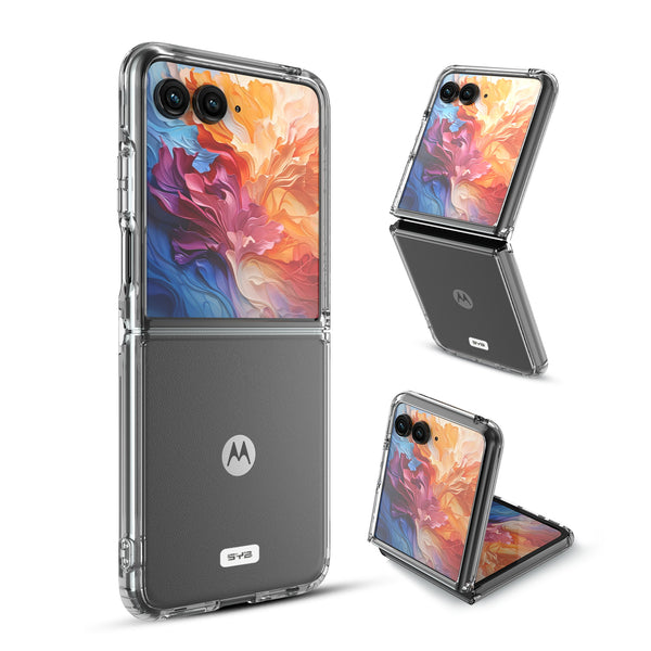 SYB Gummy Series Case for Motorola razr plus (2024) / razr Plus (2025) / razr plus (2026) - Clear - SMRAZRP4CSCAM0141A-2.jpg