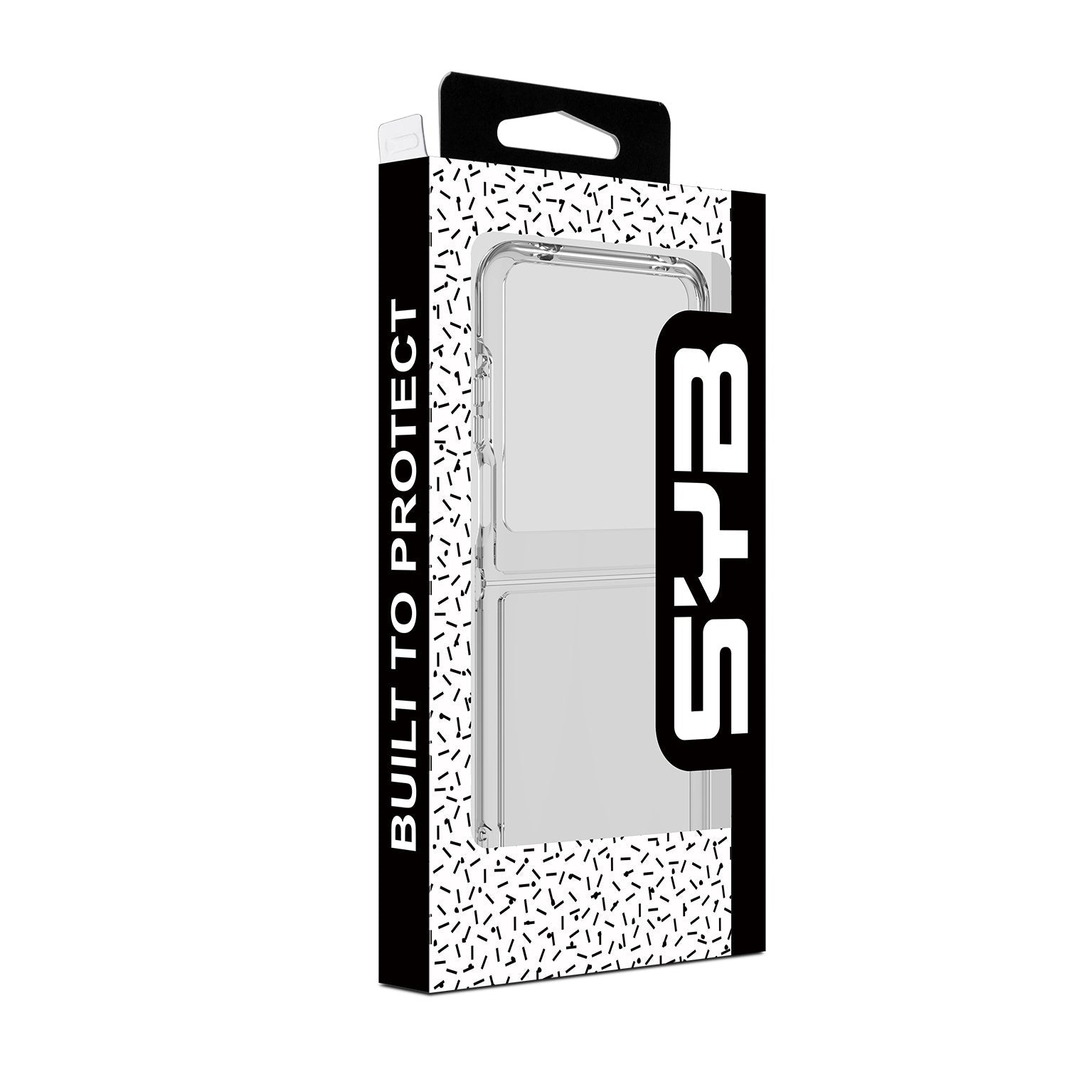 SYB Gummy Series Case for Motorola razr plus (2024) / razr Plus (2025) / razr plus (2026) - Clear