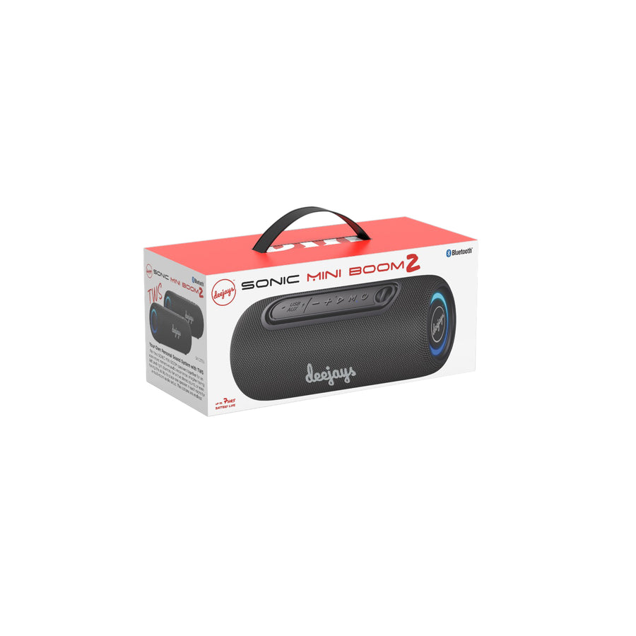 Deejays Sonic Mini Boom 2 Bluetooth Speaker - Black - SNC275B-1.jpg
