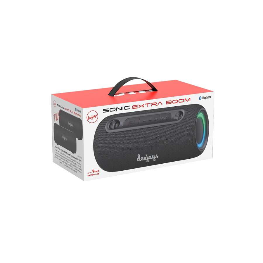 Deejays Sonic Extra Boom Bluetooth Speaker - Black - SNC325B-1.jpg