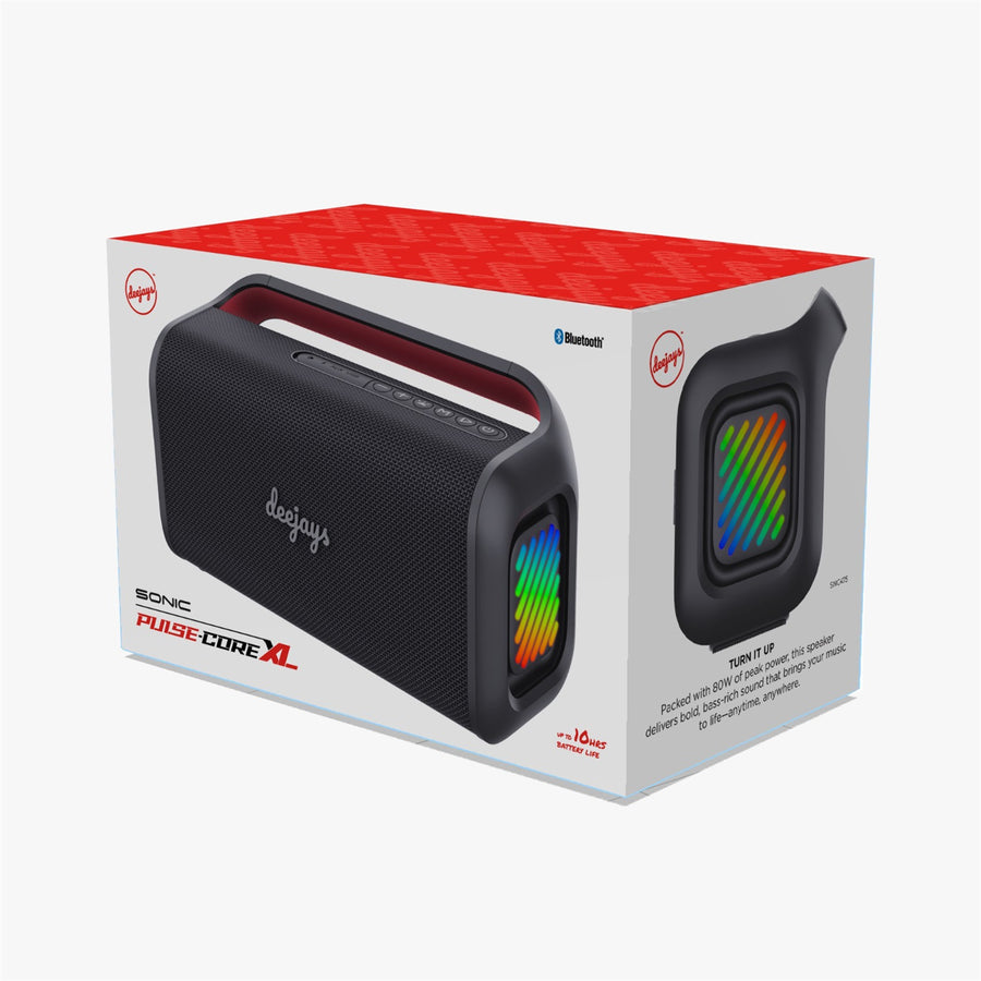 Deejays Sonic Pulse Core XL Bluetooth Speaker - Black - SNC475-1.jpg