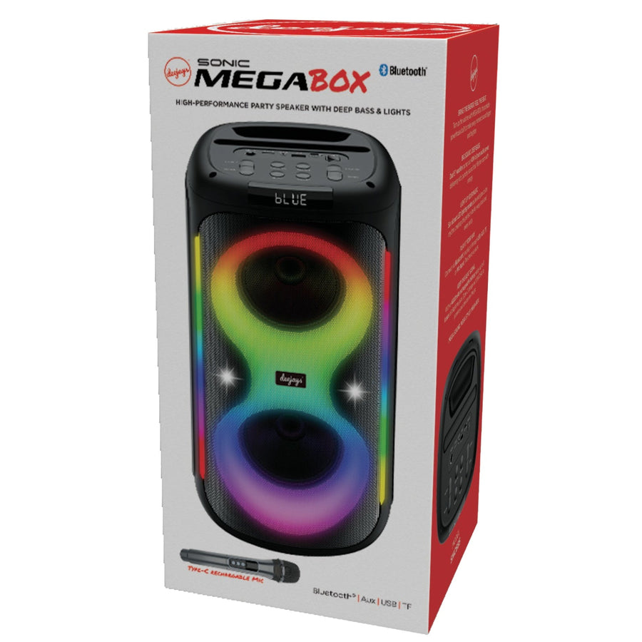 Deejays SNC685 Mega Box Bluetooth Speaker - Black