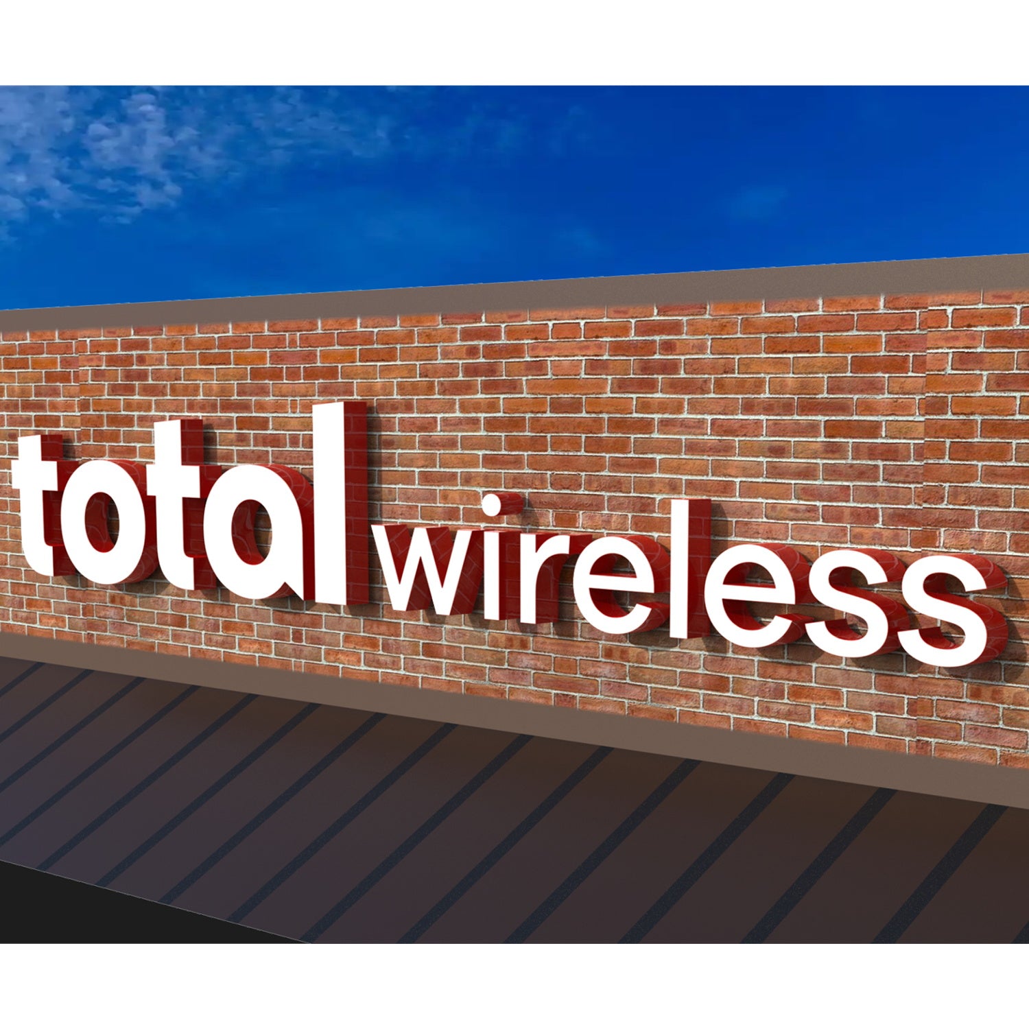 total Channel Letter, Internally Illuminated and Halo-Lit (W=11'6"*H=24") - SPTATAL24-4.jpg