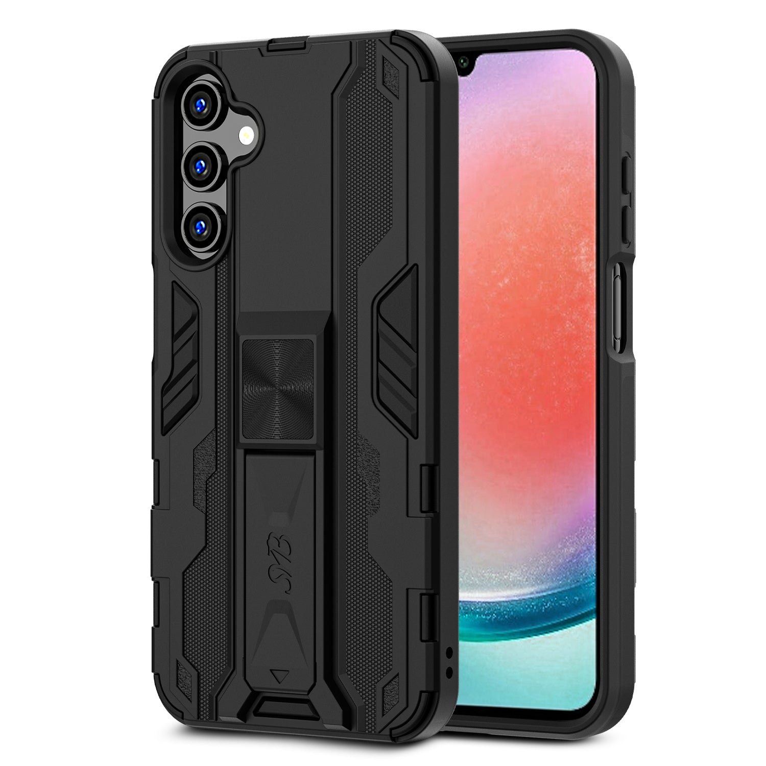 SYB Reflex Series Case w Kickstand for Samsung Galaxy A15 5G - Black