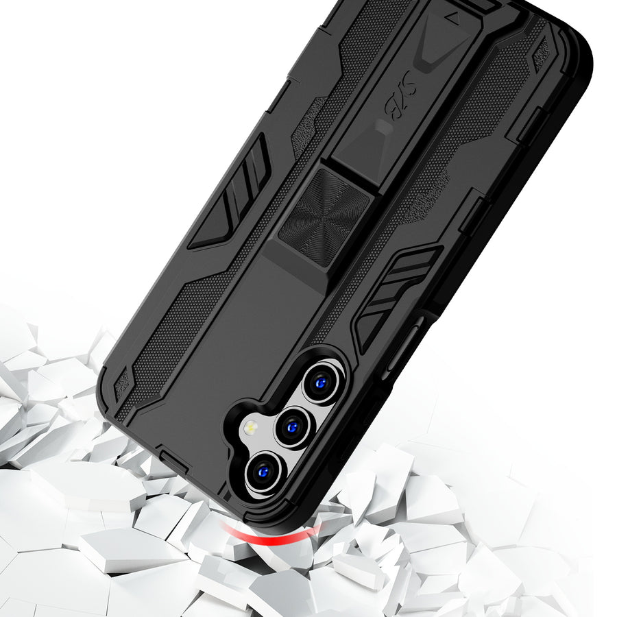 SYB Reflex Series Case w Kickstand for Samsung Galaxy A15 5G - Black - SSA155GCSRSKS001-4.jpg