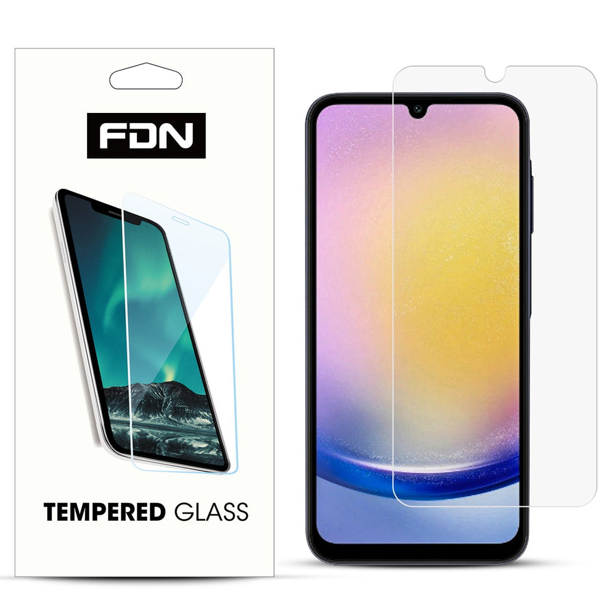 FDN Tempered Glass Screen Protector (2.5D) for Samsung Galaxy A25 5G - Clear