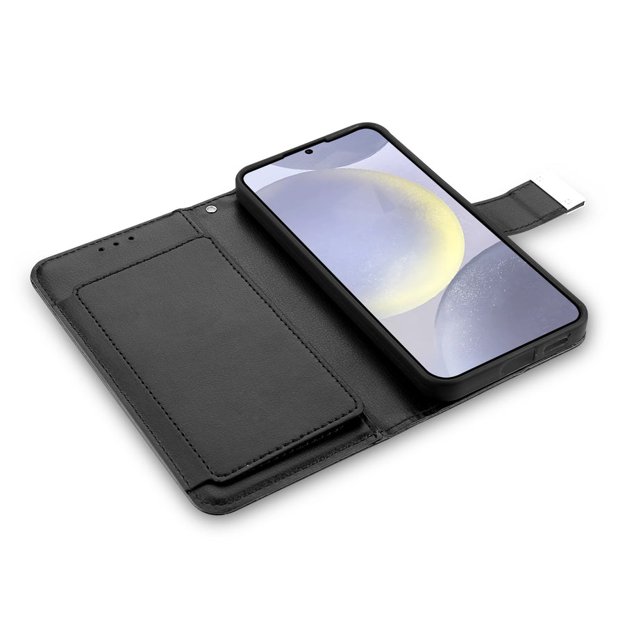 SYB Wallet Folio Case for Samsung Galaxy S24 Plus - Black / Black - SSS24PPCMJG031-5.jpg